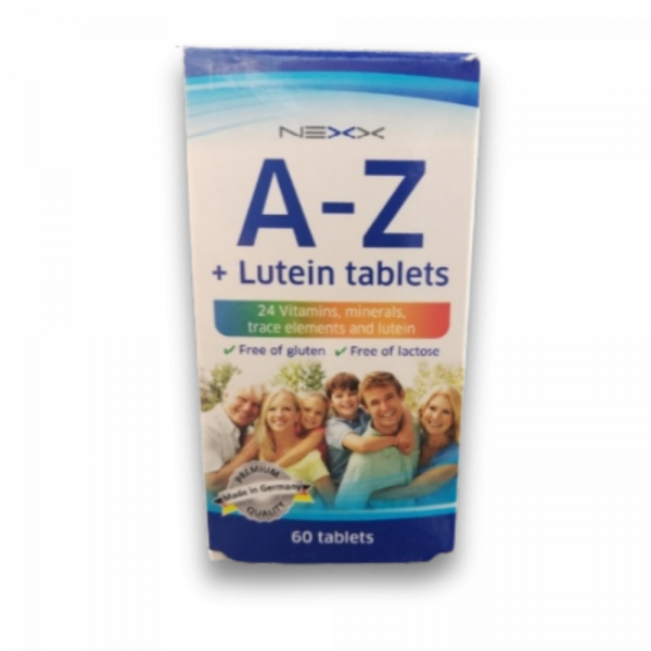 NEXX A-Z with lutein tablets