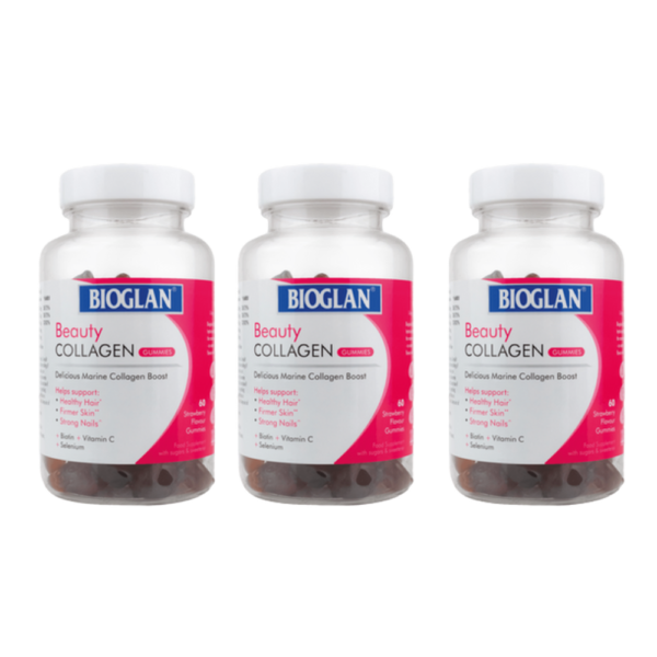 Bioglan Beauty Collagen Gummies - 3 Boxes Offer