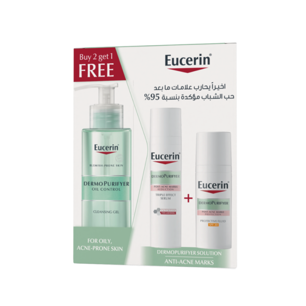 Eucerin DermoPurifyer Oil Control – Buy 2, Get 1 Free!