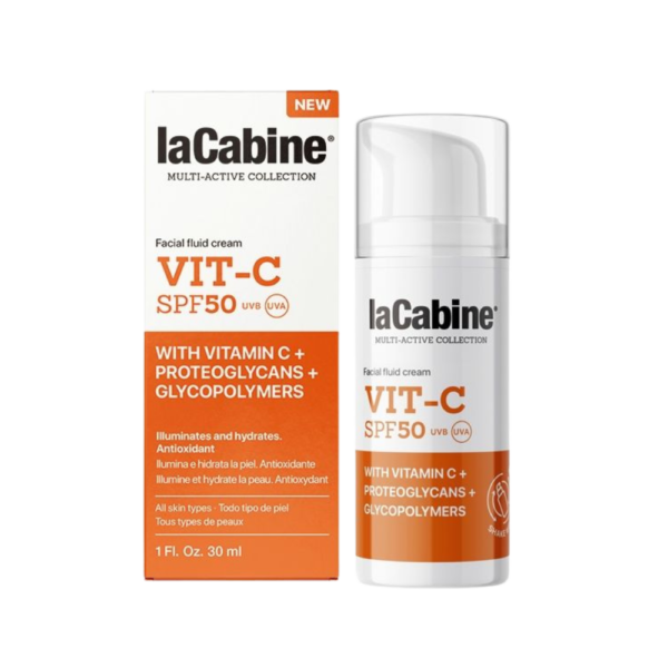 Lacabine Vit-C SPF 50 Fluid Facial Cream – 30ml