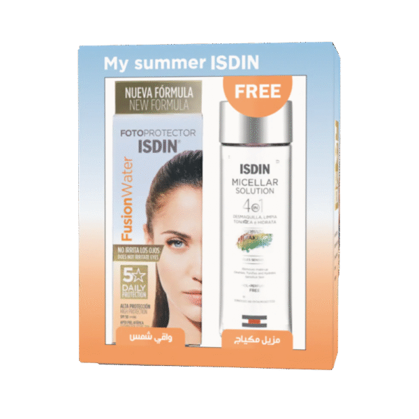 ISDIN Water Fusion Sunblock + Micellar Lotion Offer