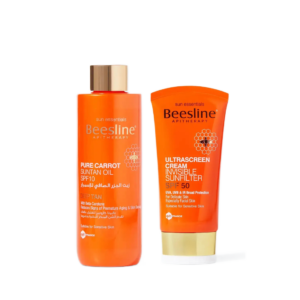 Beesline Pure Carrot Suntan Oil + FREE SPF 50 Sunscreen
