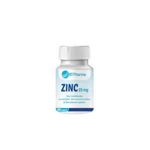 BT Pharma Zinc 5mg 60 Capsules – Immune Support & Skin Health