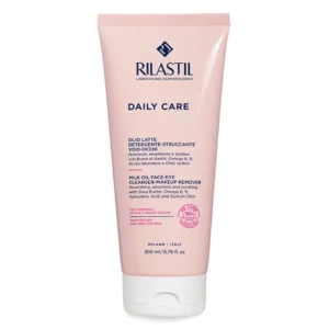 Rilastil Daily Care Milk Oil 200 ml | Makeup Remover & Gentle Cleanser